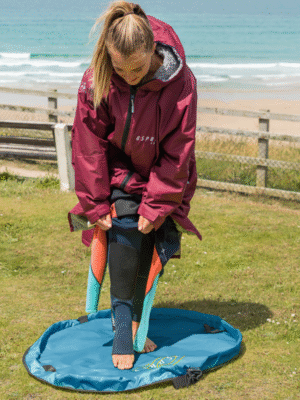 Wetsuit Changing Mat - Blue