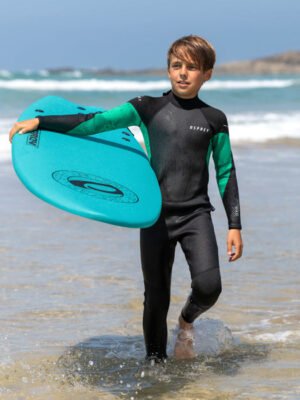 Kids 3mm Zero Full Length Summer Wetsuit - Green